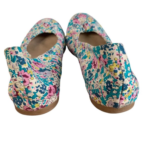 J.Crew Women's Cece Ballet Flats Liberty Floral Pattern Made in Italy Size 7.5 - Picture 8 of 11